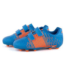 KARAKAL LINE FOOTBALL BOOTS - BLUE/ORANGE