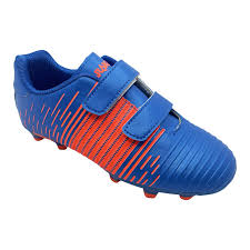 KARAKAL LINE FOOTBALL BOOTS - BLUE/ORANGE