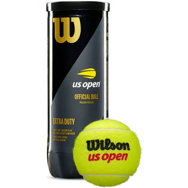 WILSON US OPEN TENNIS BALL - 3 PACK