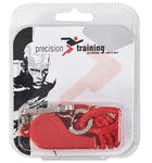 PRECISION PLASTIC WHISTLE AND LANYARD - RED