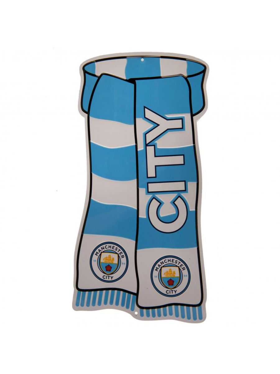 MAN CITY SCARF SIGN