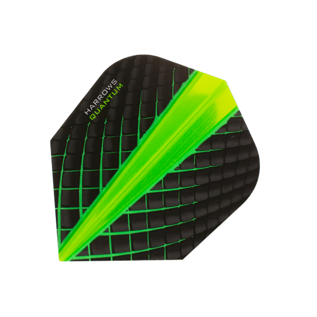 HARROWS QUANTUM DARTS FLIGHTS - GREEN
