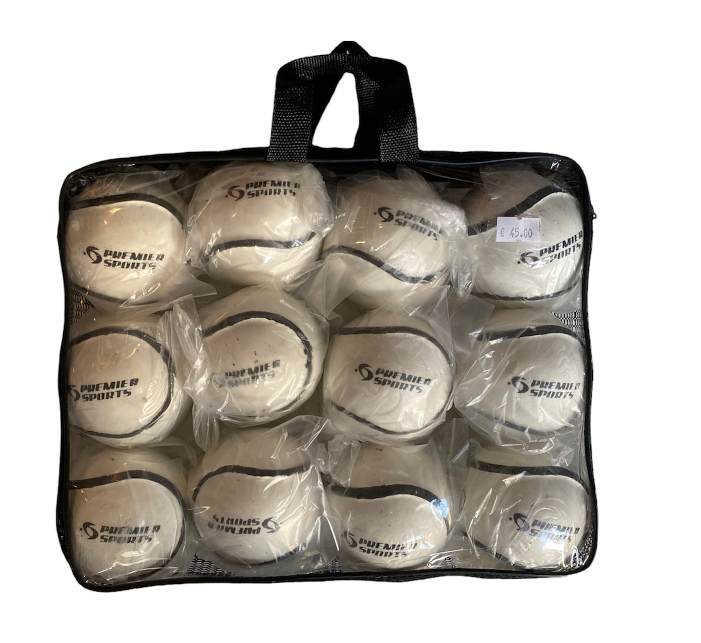 PREMIER SPORTS - WALL BALL WHITE (SIZE 5) Bag of 12