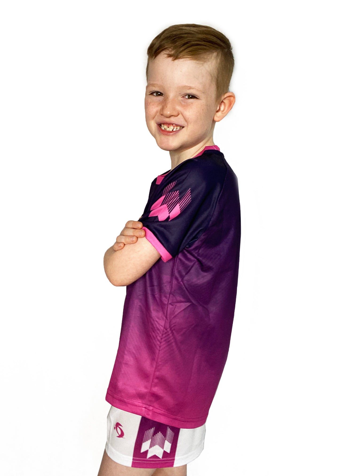 PREMIER SPORTS TRAINING JERSEY - KIDS (PURPLE/PINK)