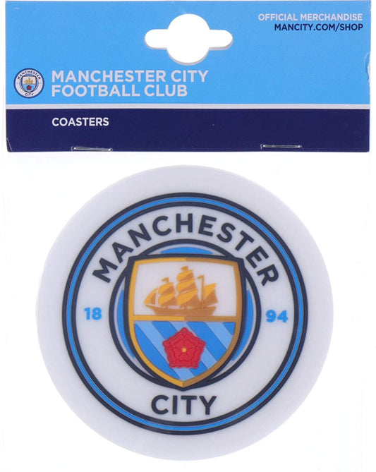 MAN CITY 2 PACK COASTERS