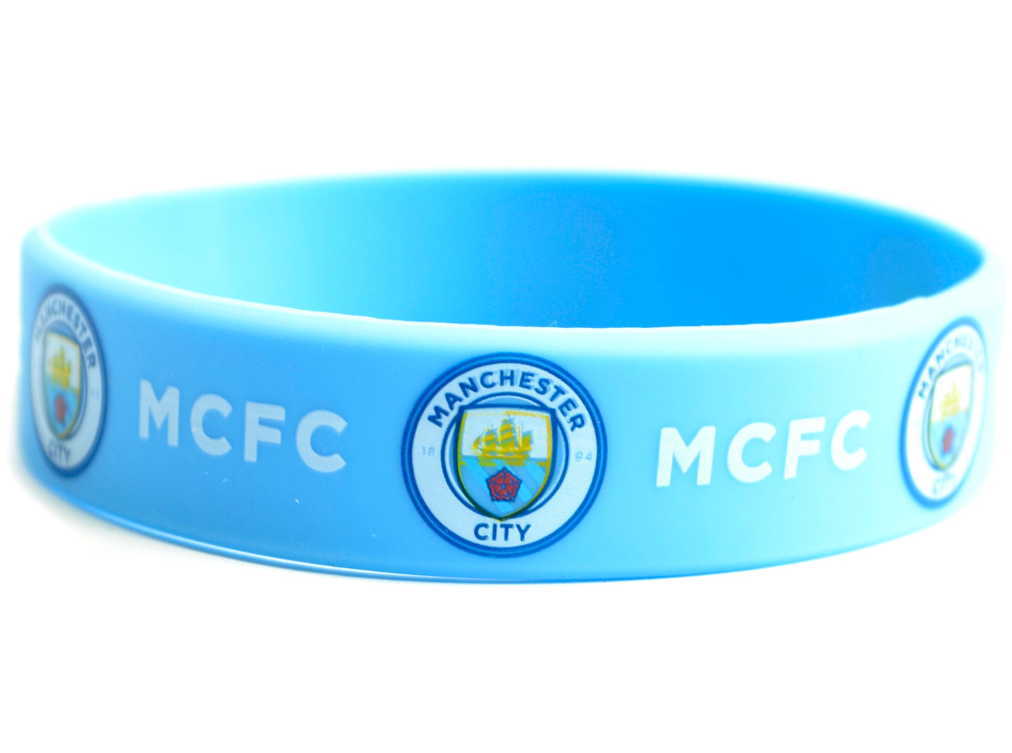 MAN CITY RUBBER WRISTBAND