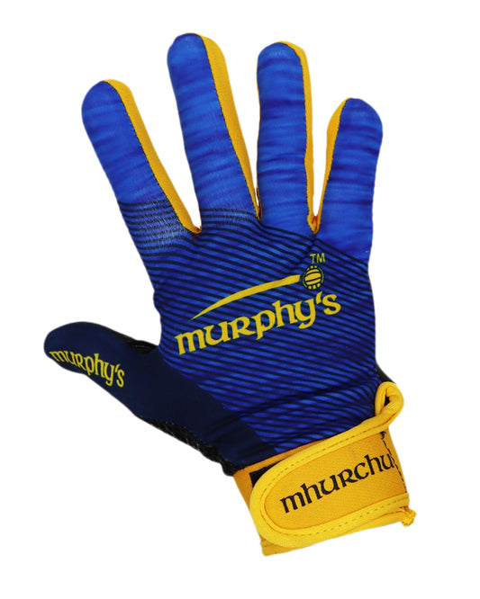 MURPHYS GAELIC GLOVES- NAVY/YELLOW (JUNIOR)