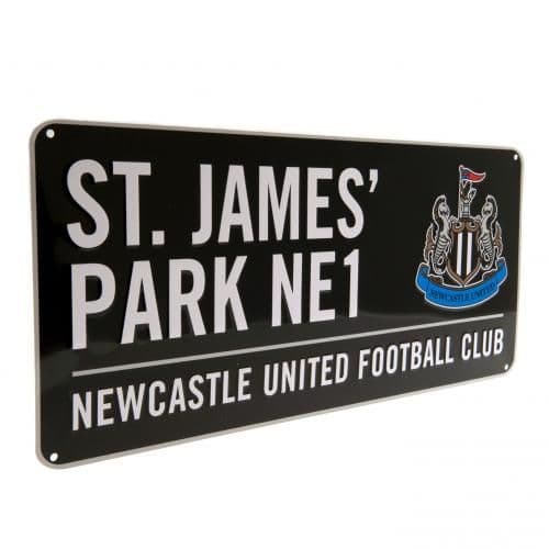 NEWCASTLE UNITED STREET SIGN