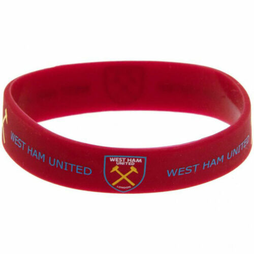 WEST HAM RUBBER WRISTBAND