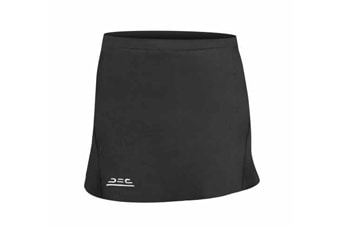 ATAK PLAIN SKORT - BLACK