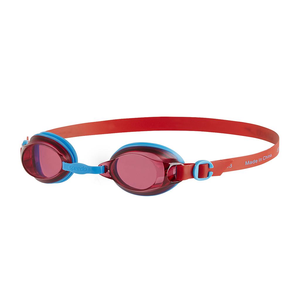 SPEEDO JET GOGGLES JUNIOR (BLUE/RED)