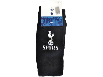 SPURS - BLACK SOCK (4-6.5)