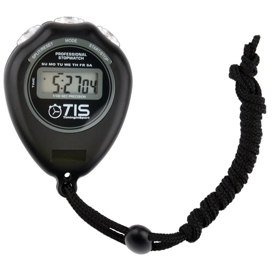 TIS PRO 018 STOPWATCH - BLACK